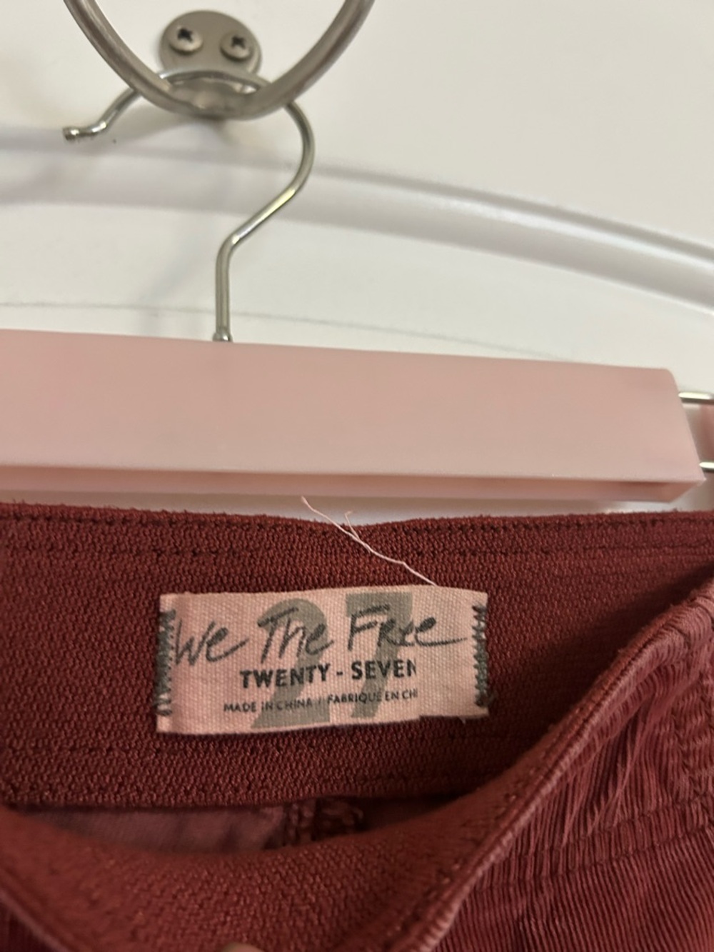 Free People We The Free Penny Pull On Corduroy Flare Wide Pant Size 27 retro 70s - Picture 6 of 14